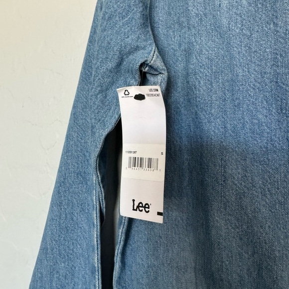 Lee Vintage Modern Denim Jean Union Alls Coveralls Jumpsuit Heart Patch small - Picture 13 of 15